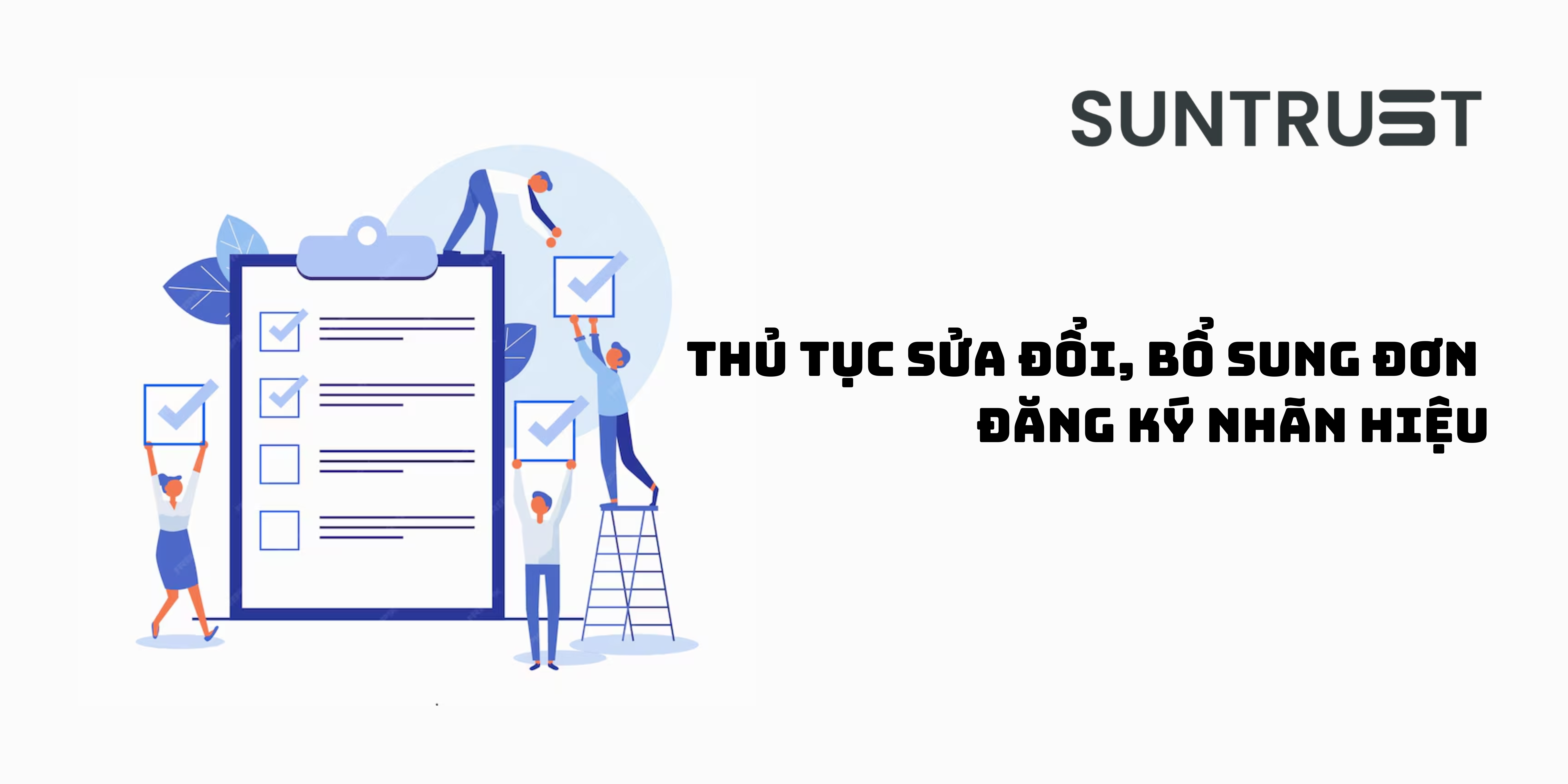 Thủ tục sửa đổi, bổ sung đơn đăng ký nhãn hiệu