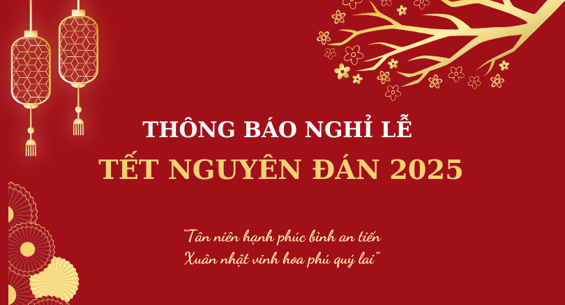 Thông báo nghỉ tết