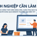 Thủ tục cần làm khi bán hàng hóa, cung ứng dịch vụ qua website thương mại điện tử