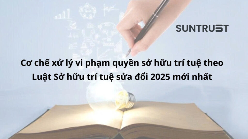Cơ chế xử lý vi phạm quyền sở hữu trí tuệ theo Luật Sở hữu trí tuệ sửa đổi 2025 mới nhất