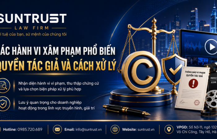 Các hành vi xâm phạm quyền tác giả thường gặp và cách xử lý năm 2026 như thế nào