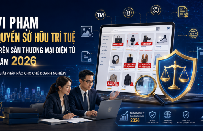 Vi phạm quyền sở hữu trí tuệ trên sàn thương mại điện tử