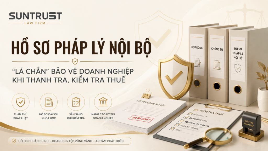 DOANH NGHIỆP CẦN QUAN TÂM ĐẾN HỒ SƠ PHÁP LÝ NỘI BỘ ĐỂ TRÁNH RỦI RO KHI THANH TRA THUẾ