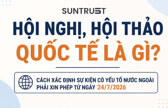 Hội nghị, hội thảo quốc tế là gì