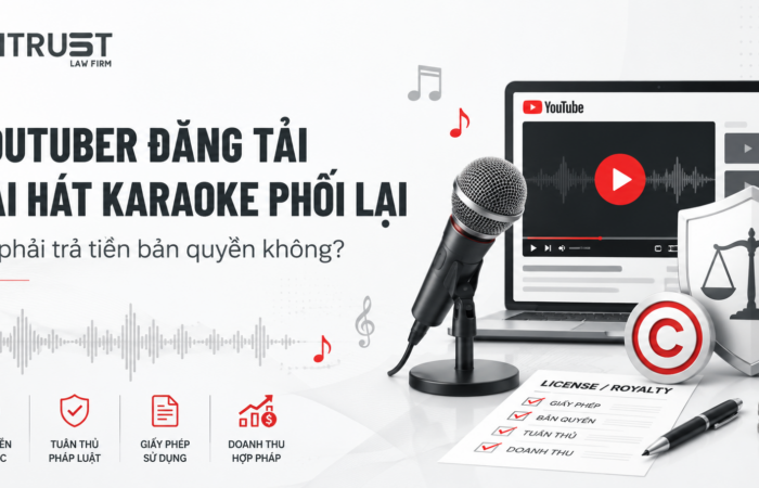 Youtuber đăng tải các bài hát karaoke phối lại theo tone namtone nữ có phải trả t Youtuber đăng tải các bài hát karaoke phối lại theo tone namtone nữ có phải trả t