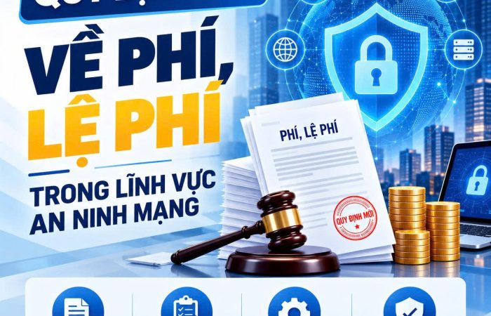 Phí, lệ phí giấy phép an ninh mạng